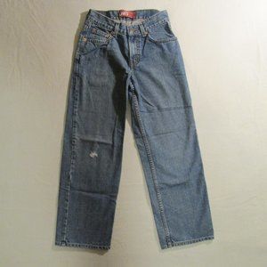 Boys LEVI 550 size 12 Jeans 26 x 26.5 Relaxed Fit
